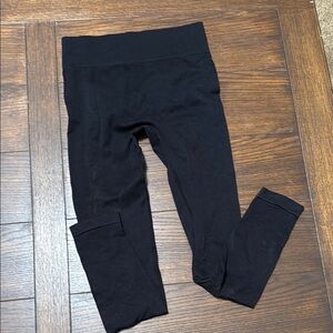 SHEIN Black Leggings Pants & Jumpsuits